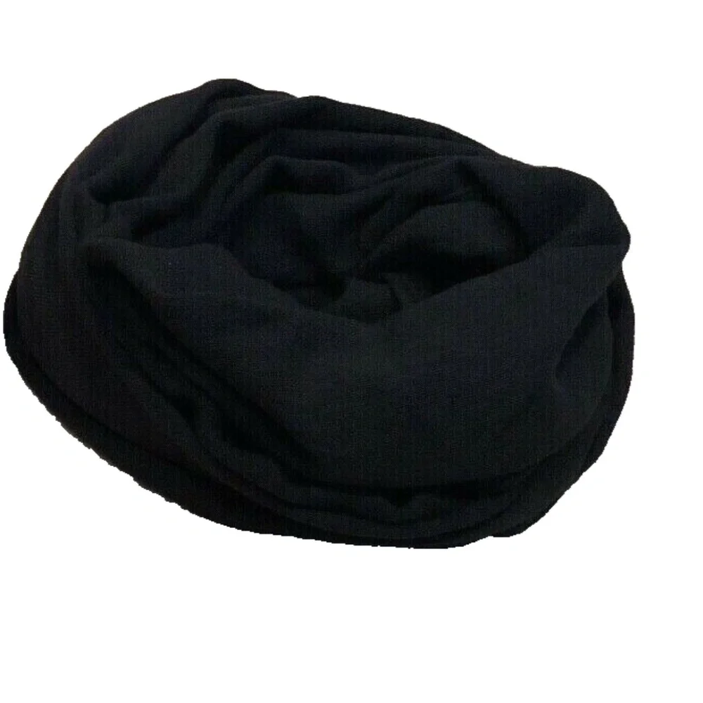 (NWT) Collection Eighteen XllX Black Oversized Eyelash Fringed Wrap/Scarf OS